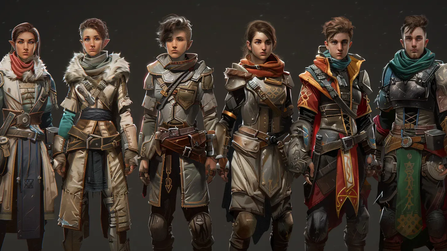 Building Characters for Exploration and Survival