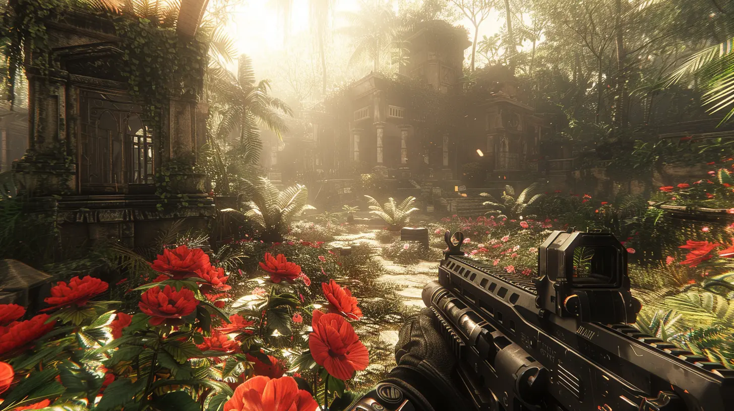 Dynamic Environments that Shape Third-Person Shooter Combat