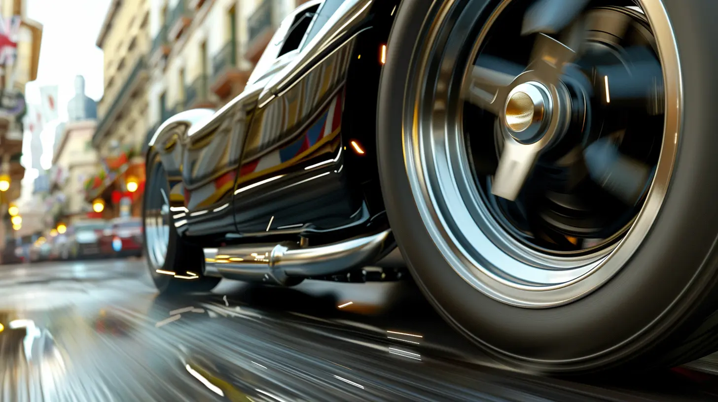 How Racing Games Simulate Tire Wear and Fuel Economy