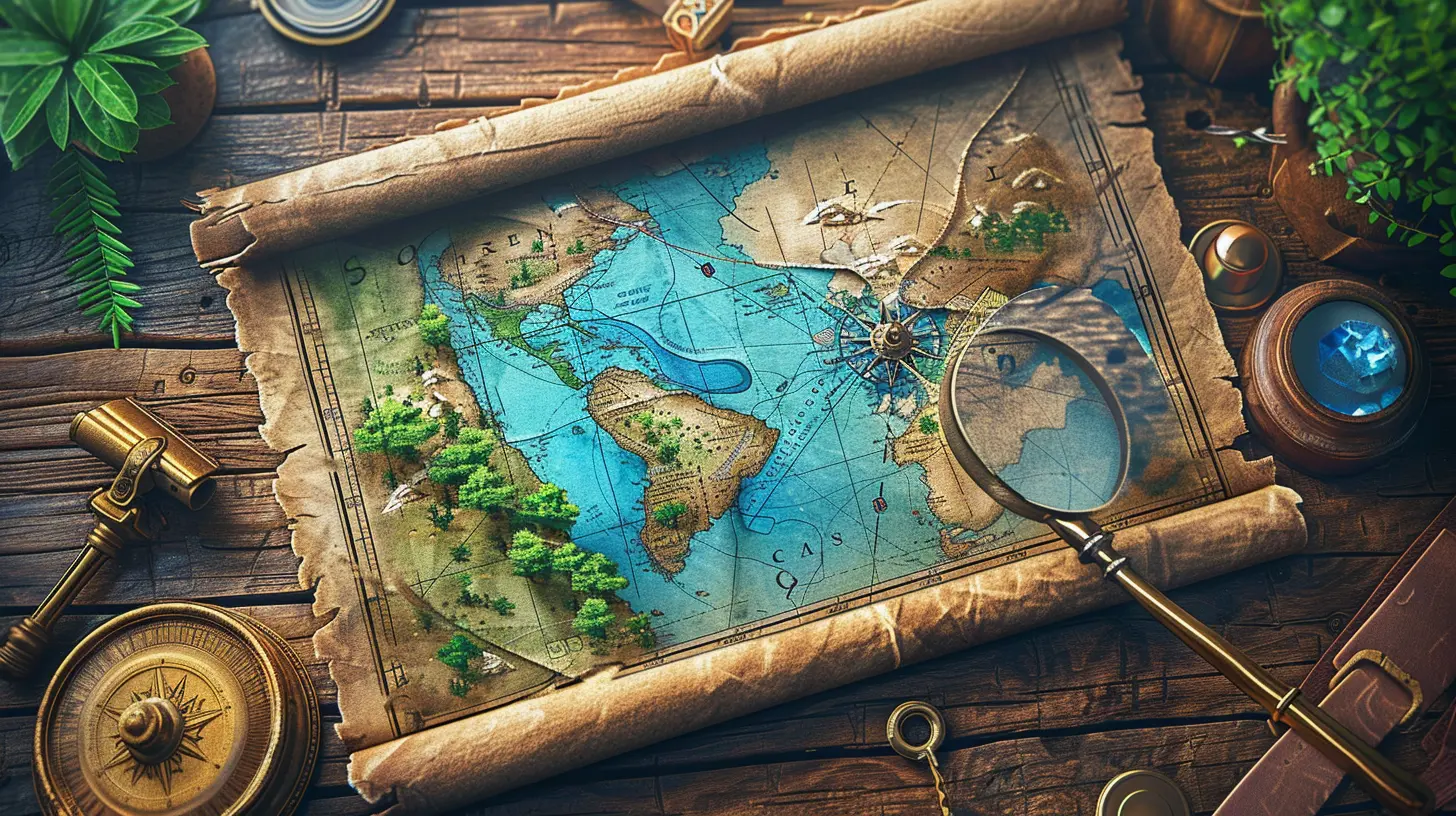 Open-World Navigation Systems: How Map Design Guides Player Exploration