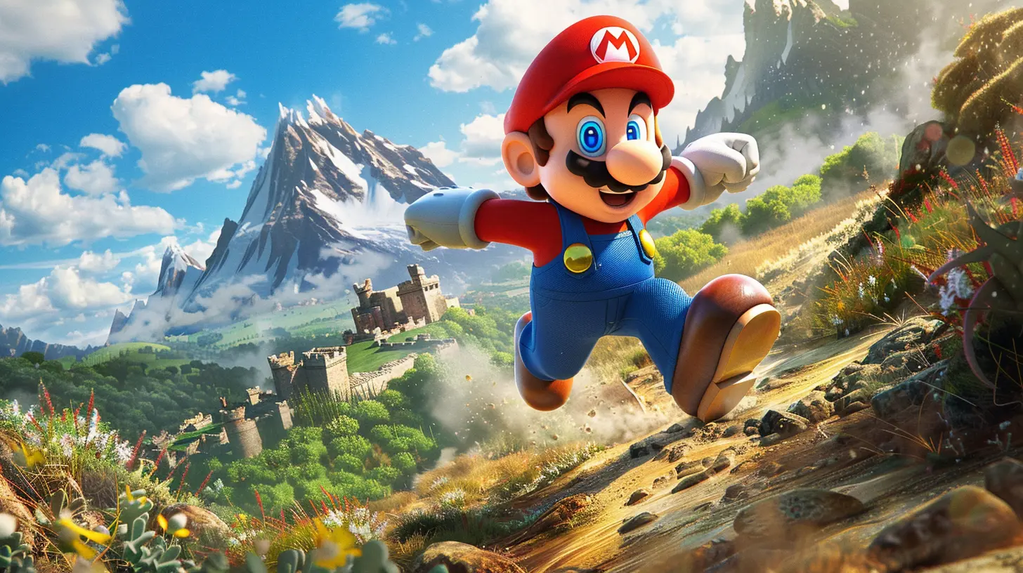 The Evolution of Mario Games Through the Generations