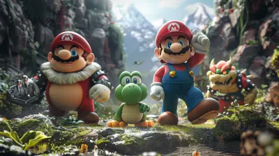 The Art Style Evolution in Nintendo Games