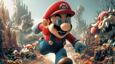 The Evolution of Mario Games Through the Generations