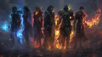 The Role of Synergy in Team-Based Character Builds