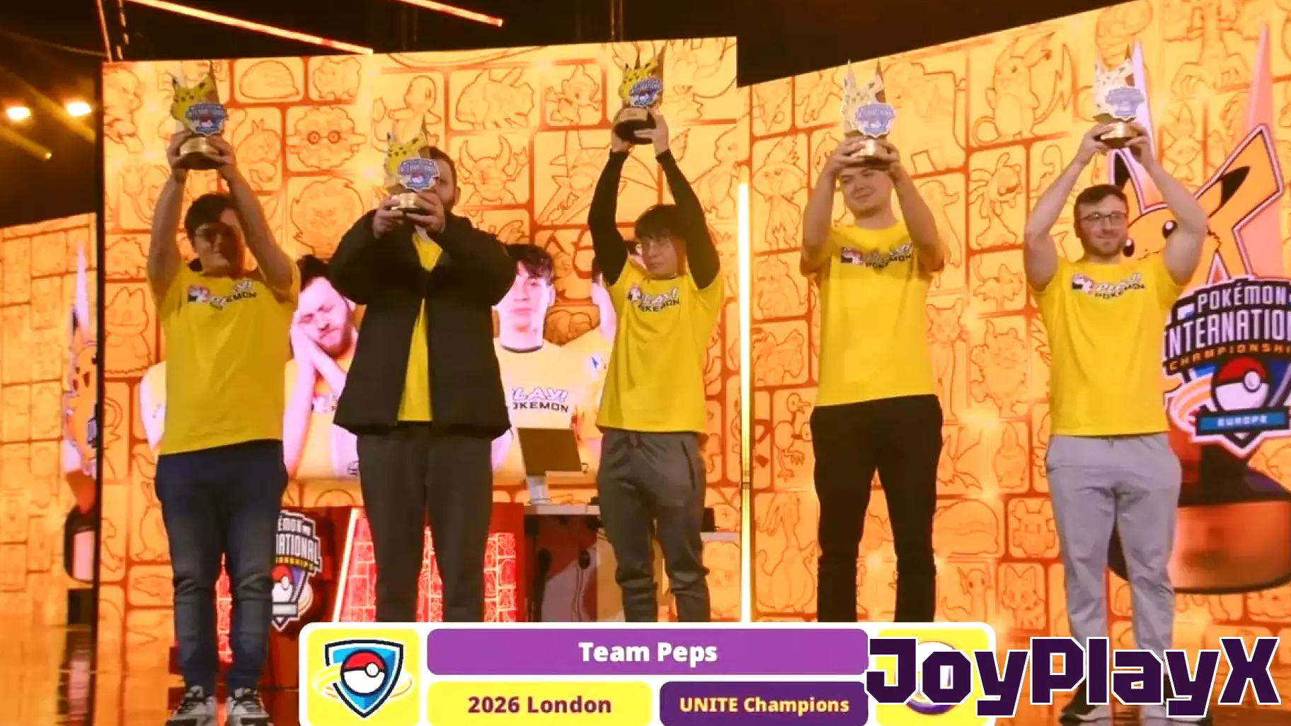 Team Peps crowned Pokémon Unite EUIC Champions