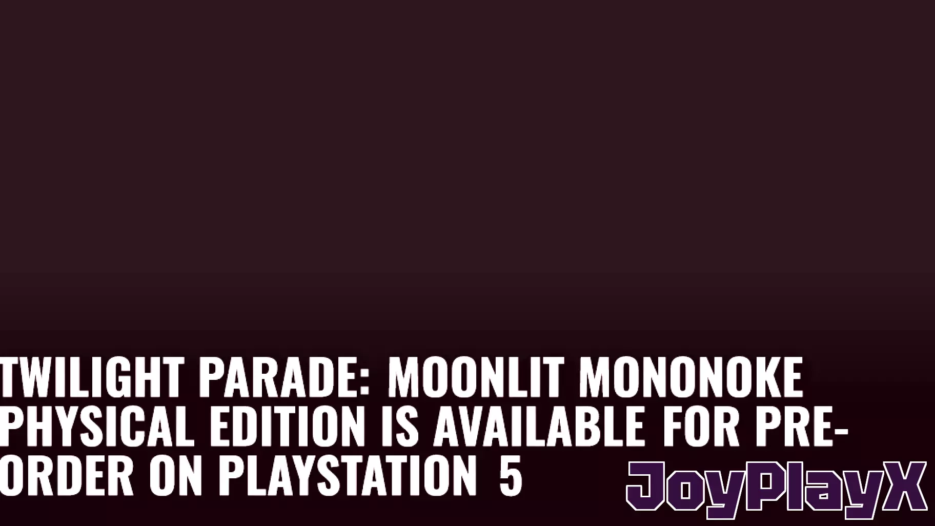 Twilight Parade: Moonlit Mononoke Physical Edition Is Available for Pre-Order on PlayStation 5